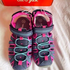 Cat & Jack Kids' Pink and Blue Sandals